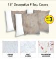 Decorative Pillow Cover (3 piece set)