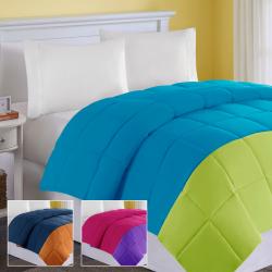 Comfort Classics Colorblock King- size Down Alternative Comforter