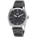 Oris Men's 'BC4 Small Second Pointer Day' Leather Strap Watch
