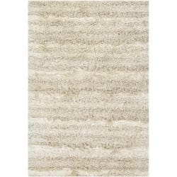 Hand-woven Mandara Shag Rug (5' x 7'6)