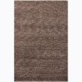Hand-woven Zealine New Zealand Wool Shag Rug (7'9 Round)