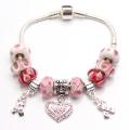 Bleek2Sheek True Hope Collection: Pink Edition Charm Bracelet