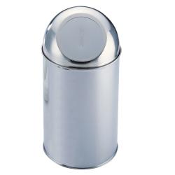 Organize it All Stainless Steel Medium Trashcan