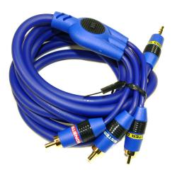 Monster Cable J2CAMAV-M-6 Video/Audio 3 RCA M Mini-AV Composite 6-Feet