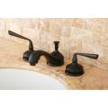 Oil-rubbed Bronze Widespread Faucet