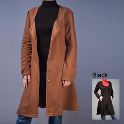 AtoZ Women's Deep Scoop Coat