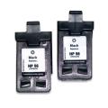 HP 56 Black Ink Cartridge (Remanufactured) (2-Pack)