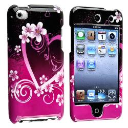 Purple Heart Case Protector for Apple iPod Touch 4th Gen