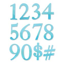 Sizzix Bigz Alphabet Serif Essentials Numbers Set