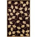 Hand-knotted Longtown Semi-worsted New Zealand Wool Rug (5' x 8')