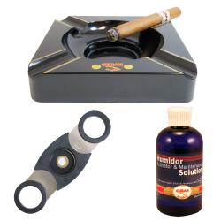 50 Cigar Humidor and Accessories Set Catorce