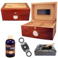 100 Cigar Humidor and Accessories Set Once