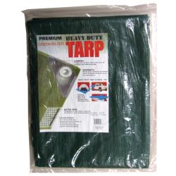 Kotap Heavy Duty Poly Tarp Green/Silver (16'x20')