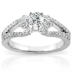 14k White Gold 3/4ct TDW Diamond Engagement Ring (H-I, I1-I2)