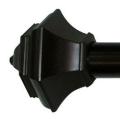 Jordan 86 to 150-inch Mahogany Curtain Rod