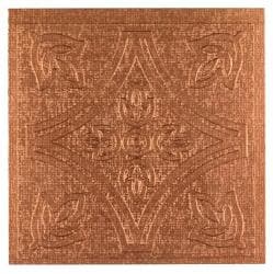 Self Stick Copper Vinyl Wall Tiles Backsplash (4"x4") 3 Square Feet