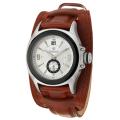 Timberland Men's 'Block Island' Stainless Steel and Leather Quartz Watch