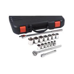 17-piece 1/2-inch Dr. Sae 12-point Socket Set