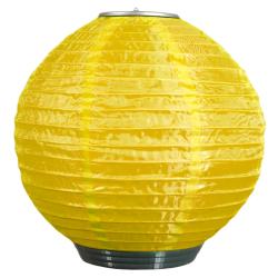 Yellow Solar-powered Soji Lantern