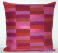 Handcrafted 18-inch Chainstitch Pillows (Set of 2) (India)