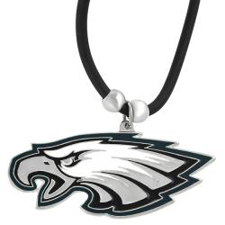 Silvertone Philadelphia Eagles Necklace