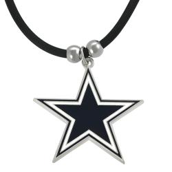 Silvertone Dallas Cowboys Necklace