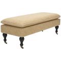 Mansfield Gold Pillowtop Ottoman