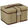 Large British Safari Jewelry Case