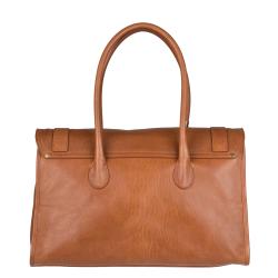 Proenza Schouler Brown Leather Carry All Satchel 