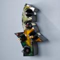 Kenner Wall-Mount Metal Wine Rack