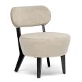 Bruno Tan Velvet Accent Chair
