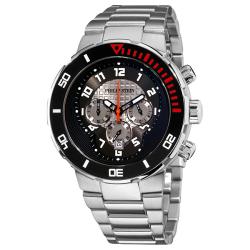Philip Stein 'Active Extreme' Men's Stainless Steel Chronograph Watch