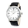 Anne Klein Women's Black Leather Strap Watch