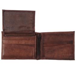 Boston Traveler Milano Men's Genuine Leather Bi-fold Wallet