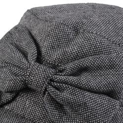 Adi Designs Women's Bow Accent Woven Military Cap
