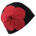 Journee Collection Women's Wool Flower Accent Bucket Hat