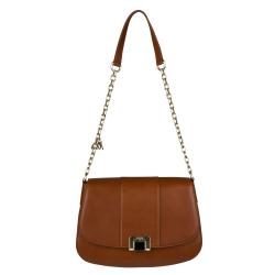 Bally Cellie Leather Messenger Bag