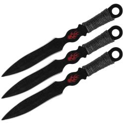 Whetstone Cutlery Ternion Flame Throwing Knives (Set of 3)