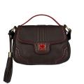 Bally Ellie Leather Messenger Bag