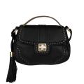 Bally Ellie Leather Messenger Bag