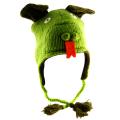 H2W Kid's Green Wool Dragon Hat