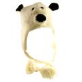 H2W Kid's White Polar Bear Hat