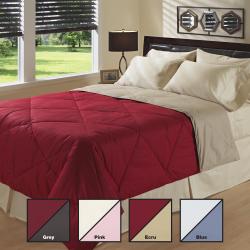 All Season Down Alternative Reversible Diamond Comforter