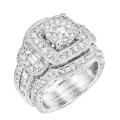 14k White Gold 2 1/6ct TDW White Diamond Ring (G, SI1-SI2)