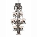 Monte Carlo 16-light Harvest Bronze Chandelier