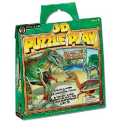 SmartLAB 3-D Play-Dinosaurs Puzzle 