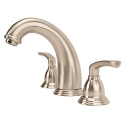 Fontaine Ventor Widespread Brushed Nickel Bathroom Faucet 