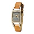 Anne Klein Honey Brown Leather Strap Watch