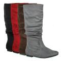 I-Comfort Women's Microsuede Slouch Boot