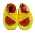 Watermelon Soft Sole Leather Baby Shoes